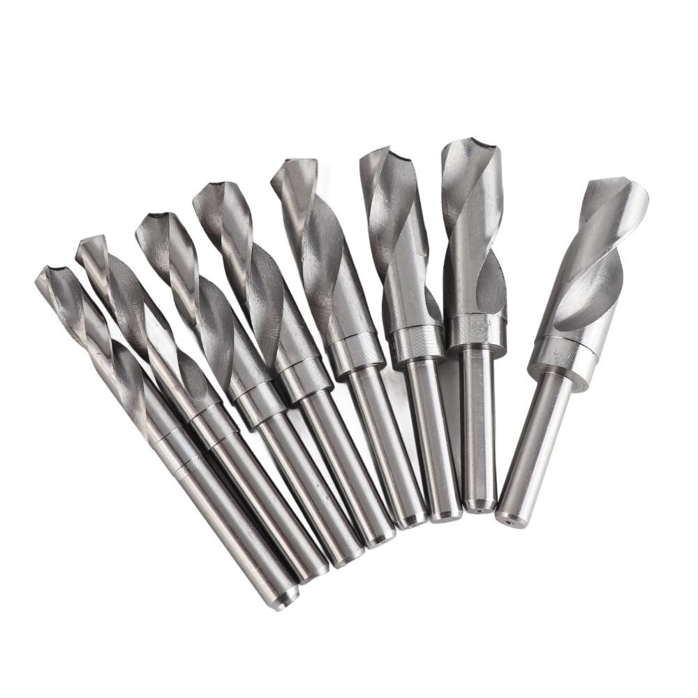 8pcs Round Shank Twist Drill Bit Set Polished Surfaces Drill Bits Kit  Workshop Use