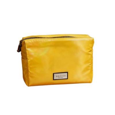 Borsa Trucco Giallo Vaniglia alla Moda per Donna, Essenziale Quotidiano, Elegante e Pratica per Cosmetici Quotidiani e Viaggio-GIFT-68