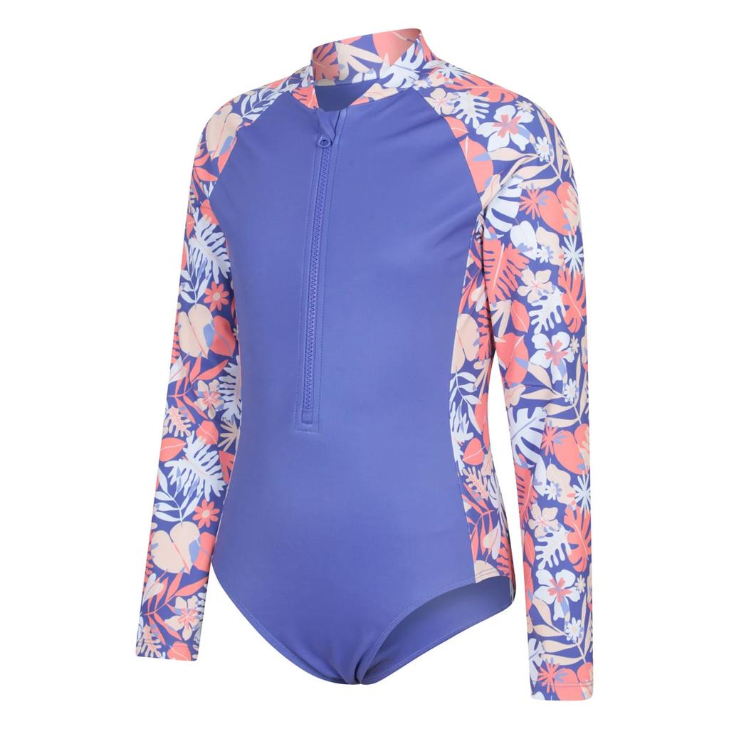 Mountain Warehouse Childrens/Kids Mira Floral Rash Guard