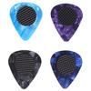 20Pcs Guitar Pick Grip Self-adhesive Guitar Pick Rubber Anti-sweat Round Ultra Thin Grip for Guitarist