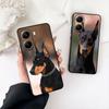 Doberman Dog Protective Cover for Samsung Galaxy Note 20 9 10 S8 S10 Lite S9 Plus A54 A53 A21S S10E A17 Phone Case