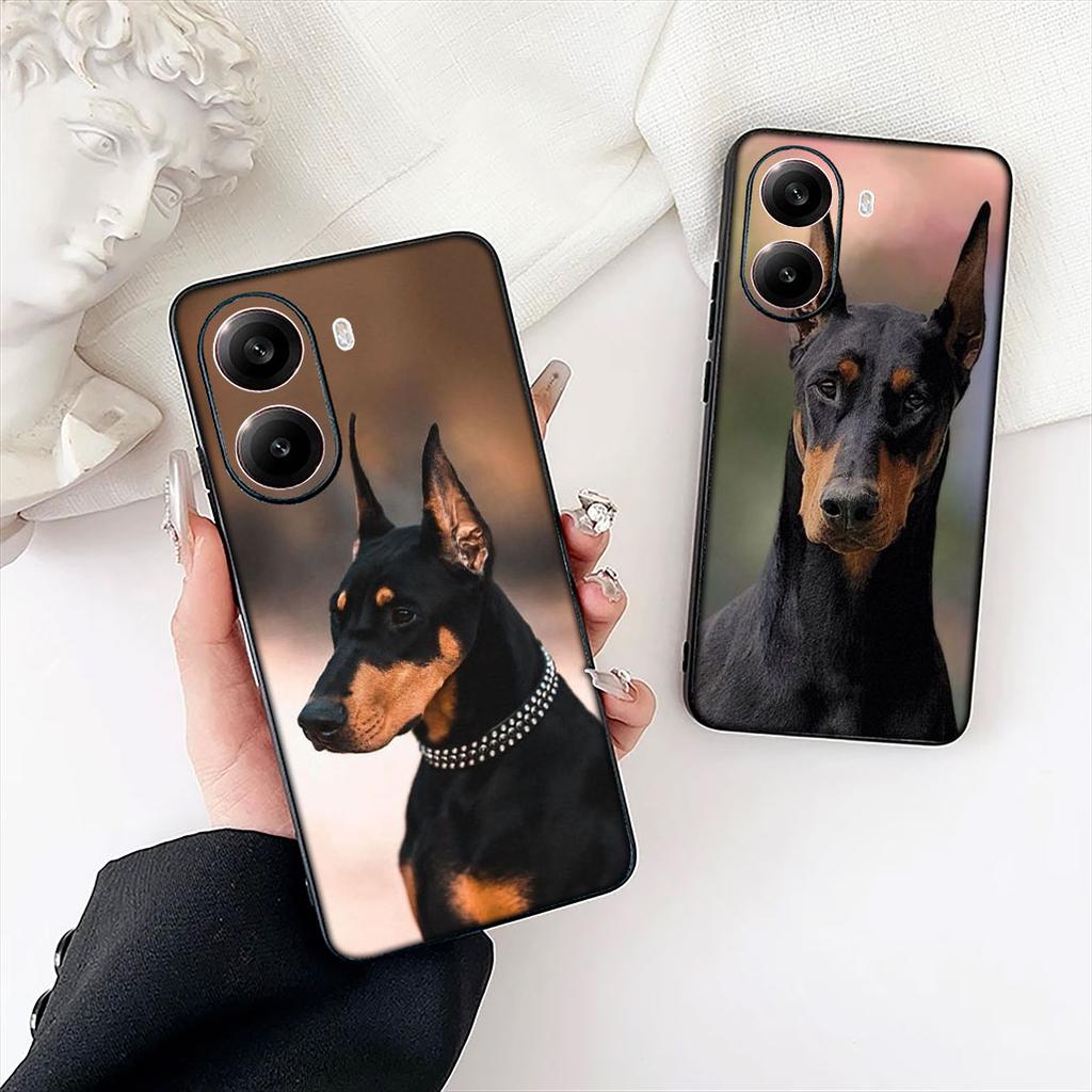 Doberman Dog Protective Cover for Samsung Galaxy Note 20 9 10 S8 S10 Lite S9 Plus A54 A53 A21S S10E A17 Phone Case