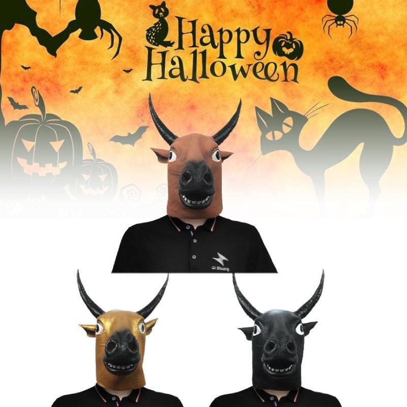 Adorable Animal Cow Head Mask For Creative Costume Parties And Fun Festivals