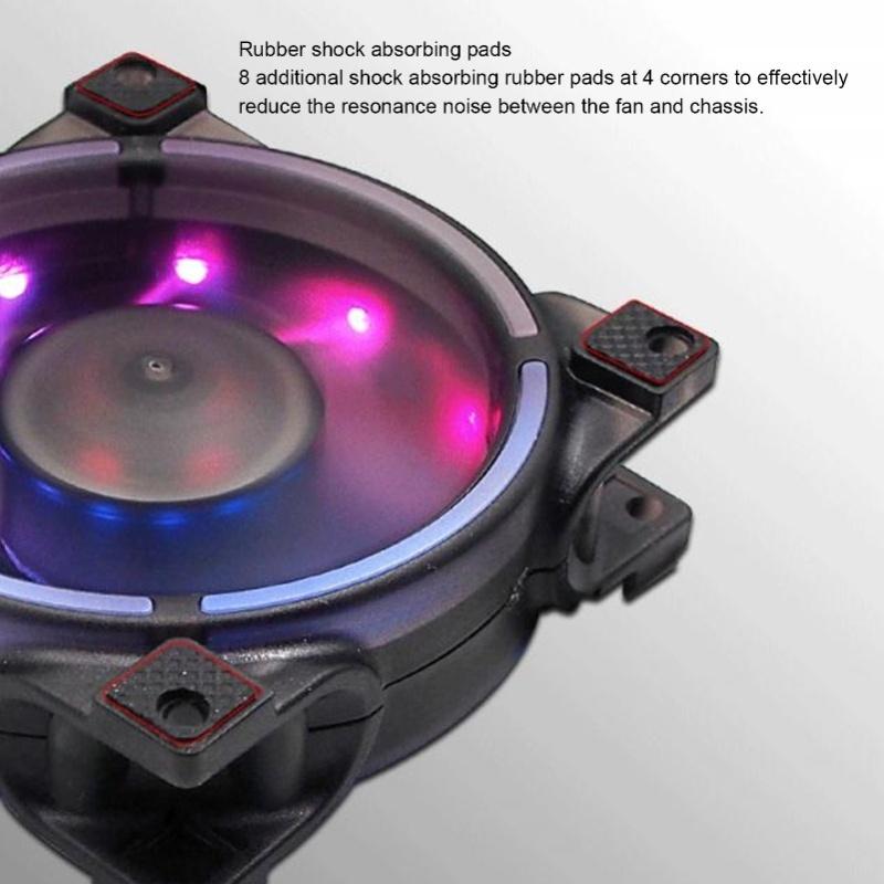 80mm PWM 5V ARGB Case Fan MFDB Hydraulic Bearing PWM Intelligent Temperature Control 800-2500RPM 7 Blades PC Case Fan