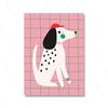 Funny Panda Mouse Tiger Sheep Dog Pear Apple Poster Animal Nursery Prints Canvas Painting Wall Art Pictures for Kids Room Decor