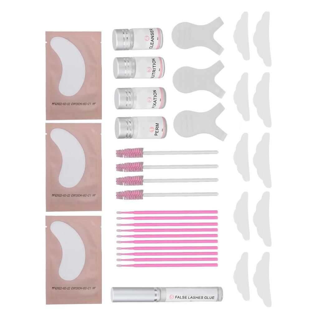 Eyebrow Lamination Kit Semipermanent Safe Moderate 6 To 8 Weeks Long Lasting Eyelash Lift Kit for