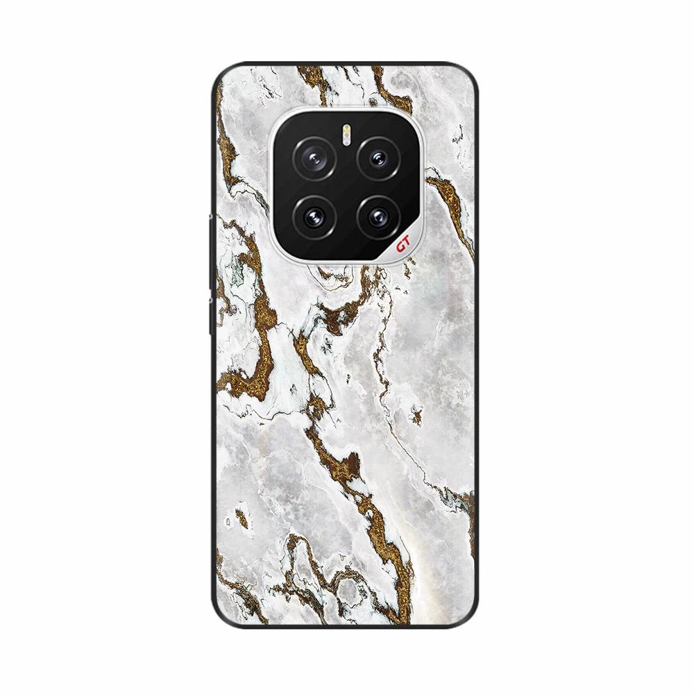 Painted Cover For Honor GT Pro Phone Case for HONOR GTPro Soft Black Silicone Back Cover Shockproof Protective Shell Para Hoesje