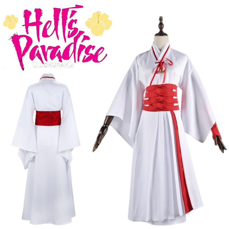 Yamada Jigoku Raku Asaemon Cosplay Costume Ninja Uniform Halloween Party