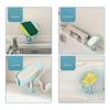 Creative Lotus Leaf Shaped Soap Shelf Suction Cup No Punching Soap Box Internet Celebrity Bathroom Drain Soap Box