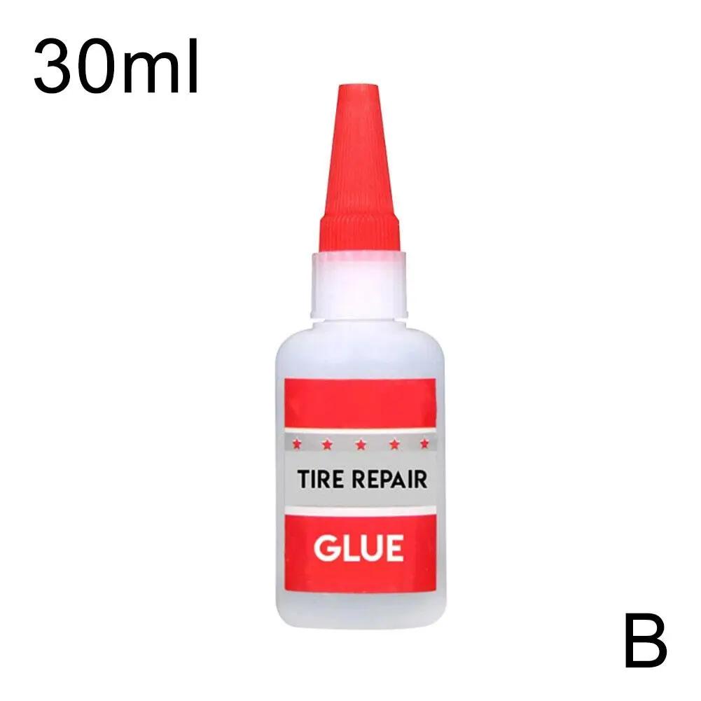 30/50ML Lepidlo na opravu pneumatik Autogumové lepidlo na opravu pneumatik Příslušenství k lepidlům Black Sealer Super Super Glue Automobile Caulk Car H2W0