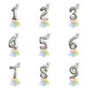 Digital Aluminum Film Balloon Set Balloon Bundle Balloon Column Baby Birthday Party Decoration Arrangement