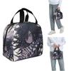 Anime Kokichi Ouma Danganronpa Game Insulated Lunch Bag for Women Children Portable Food Boxes Thermal Lunch Box Tote