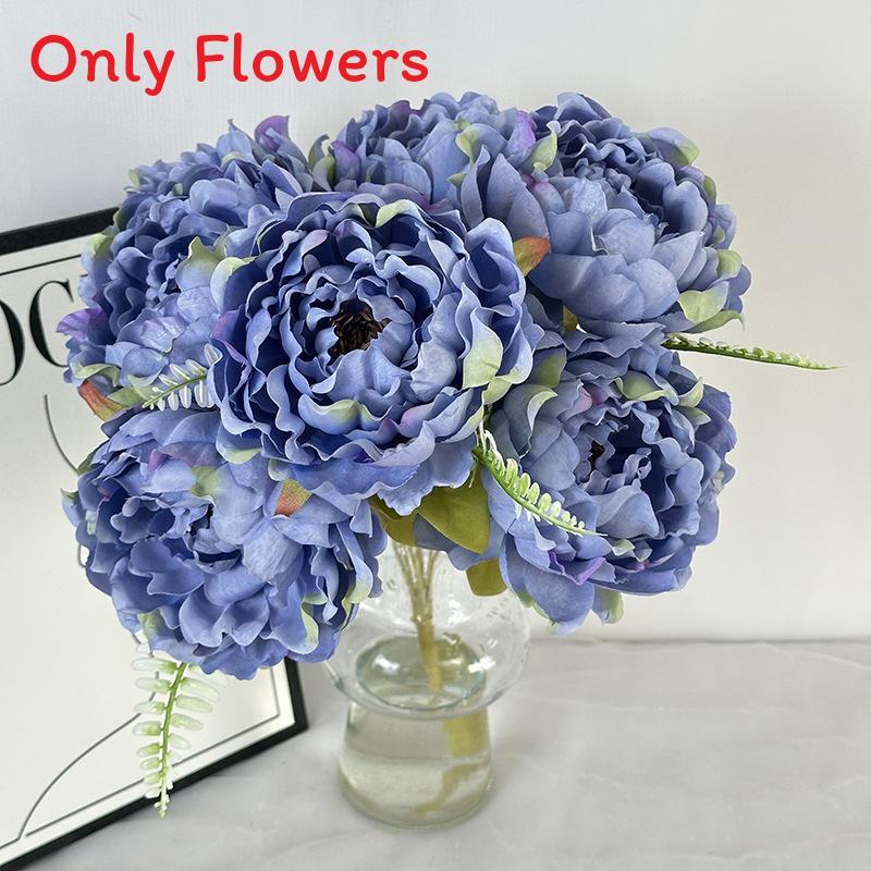Peony Wedding Decor Artificial Flower Arrangement For Home And Event Styling