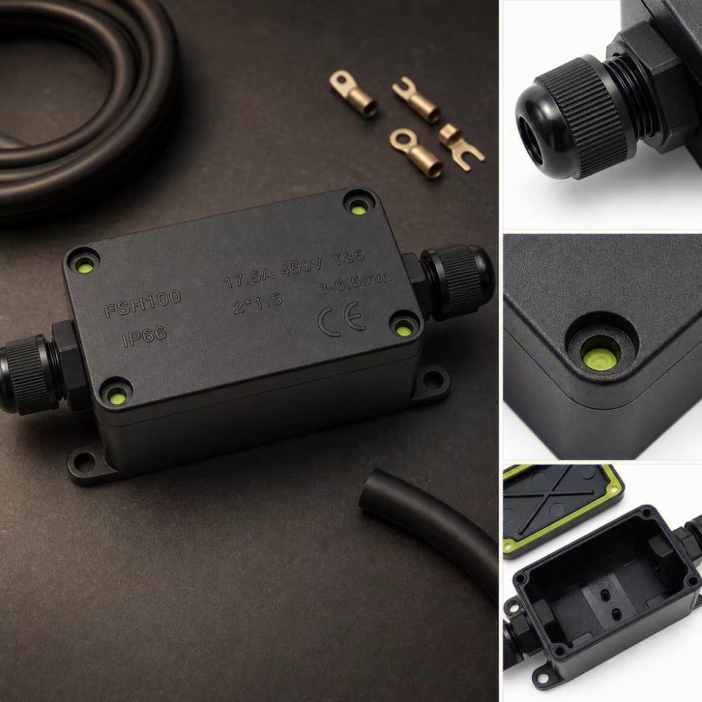 2-Way 3-Way Sealed Junction Box Waterproof Electrical Cable Box IP66 Junction Box  Garden Projects