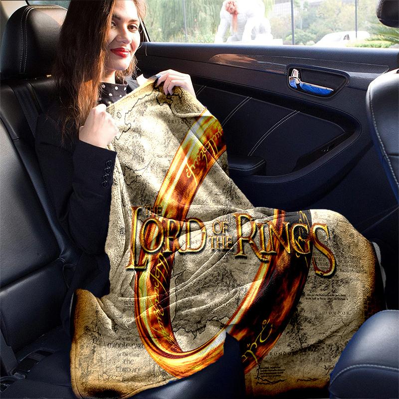 Lord of the Rings: The One Ring CollectiblePrint Blanket, Soft Blanket For Sofa Office Bed And Travelling Daughter Birthday Gift Esj353
