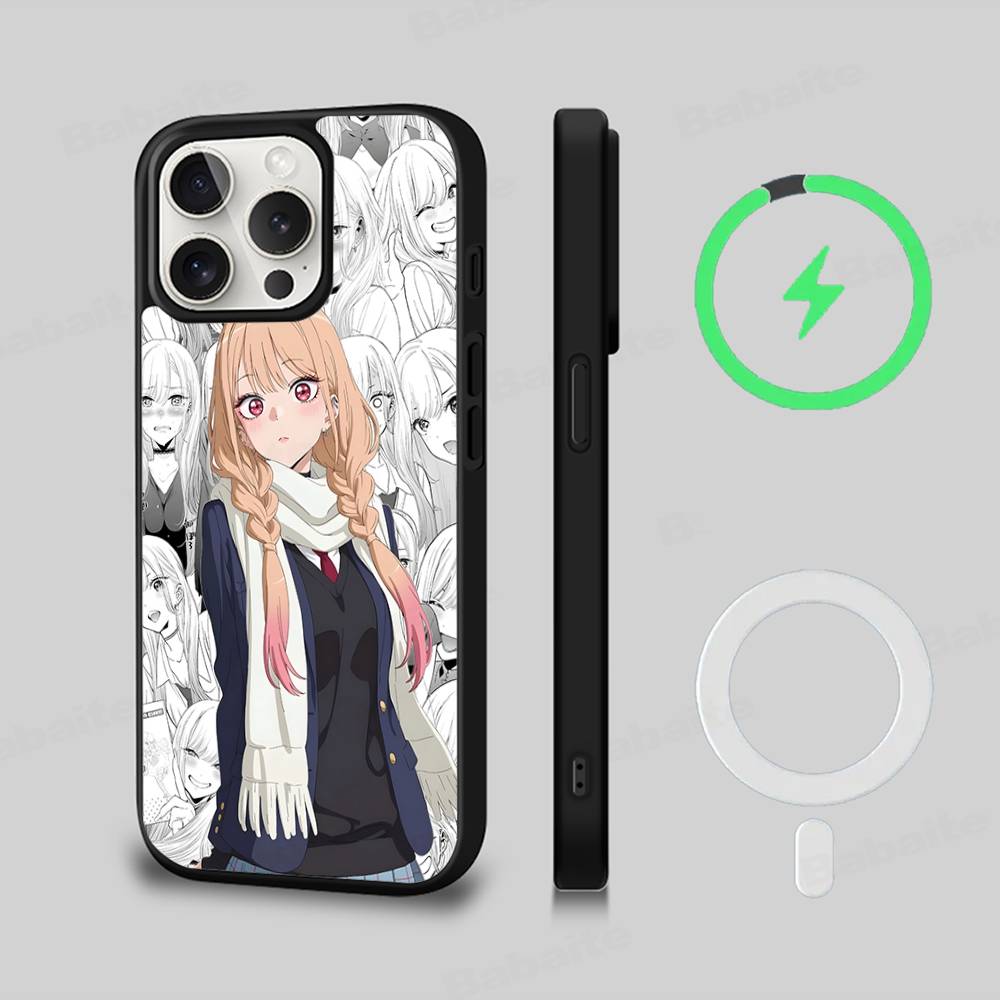My Dress Up Darling Magnetic For Magsafe Phone Case For IPhone 17 16 15 14 Plus 13 12 11 Pro Max Cover