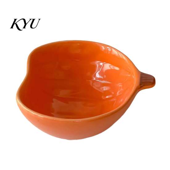 Coin Storage Container for Home Ceramic Mahjong Dice Tray, Carrot/Pineapple/Corn/Lemon/Pumpkin Shape, Decorative Gaming Desk Organizer Chips