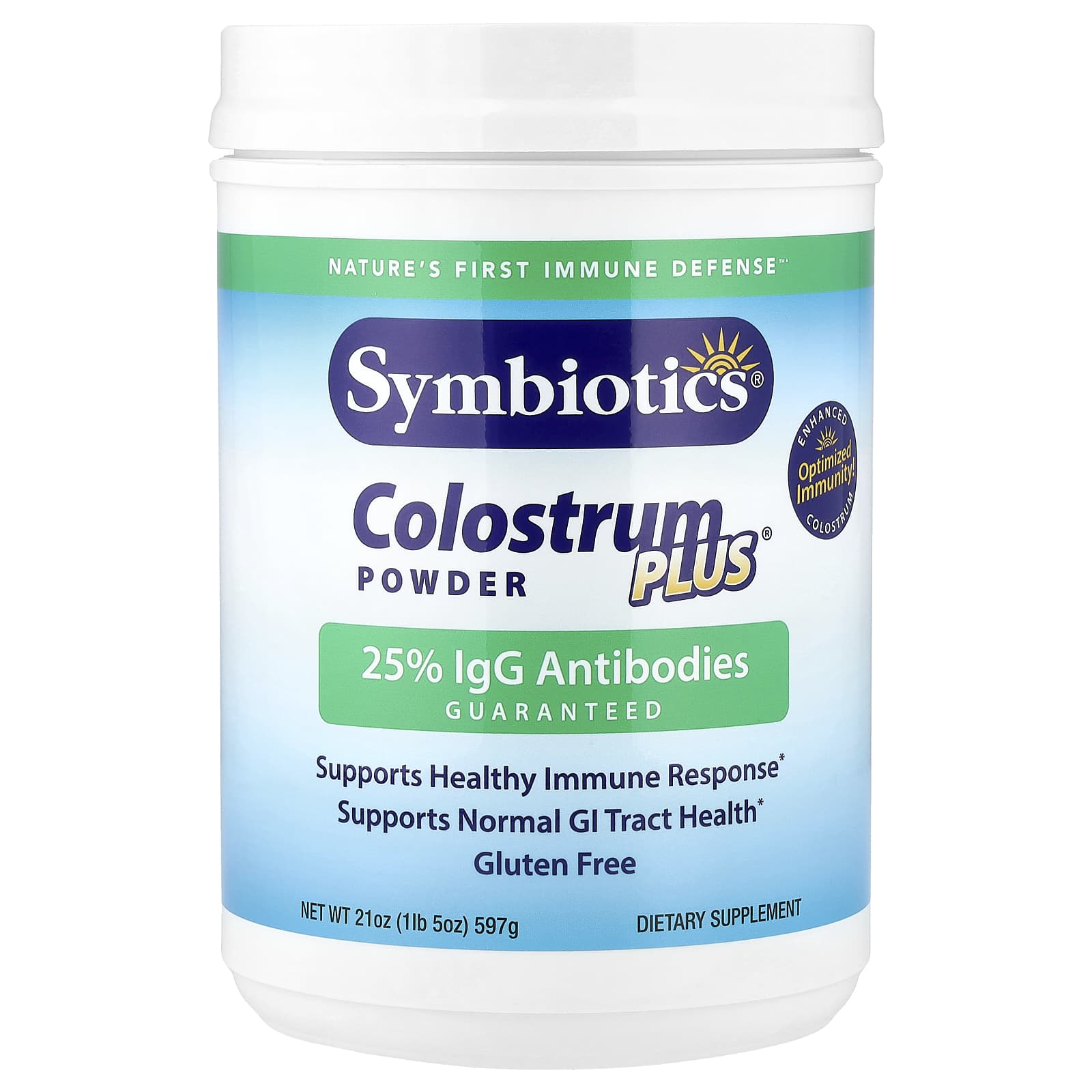 

Colostrum Plus, Powder, 597G(1.3Lbs)