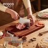EcoCo Ebony Anti-mold Antibacterial Solid Wood Double-sided Cutting Board for Vegetables