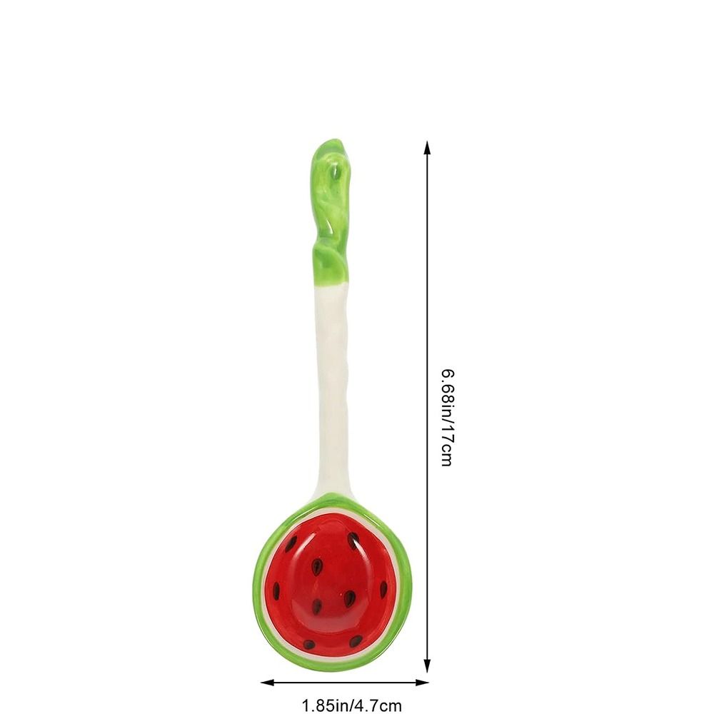 Keramik Ramen Löffel Wassermelone Erdbeerförmige Müslischale Eiscreme Küche