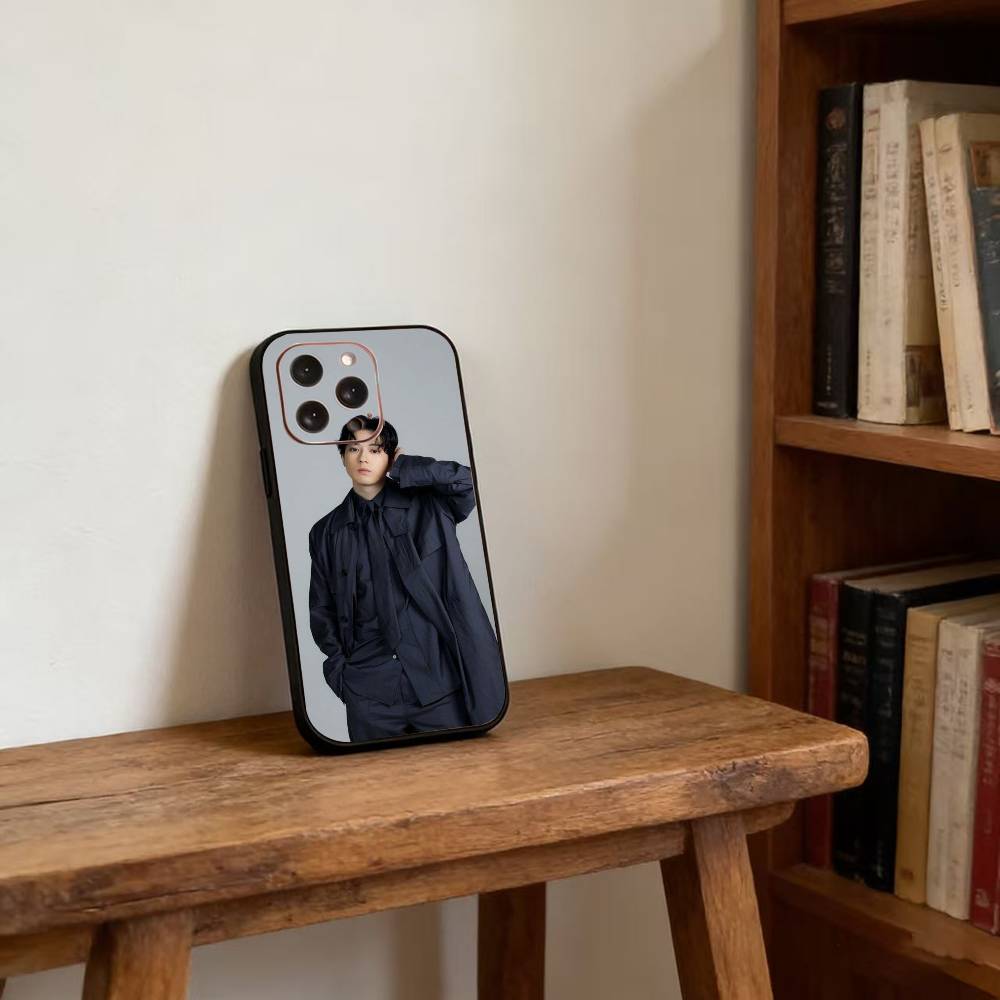 Japanese M-Mackenyu Actor Phone Case For iPhone 17, 16,15,14,13,12,11 Plus,Pro Max, Others Soft Black Cover