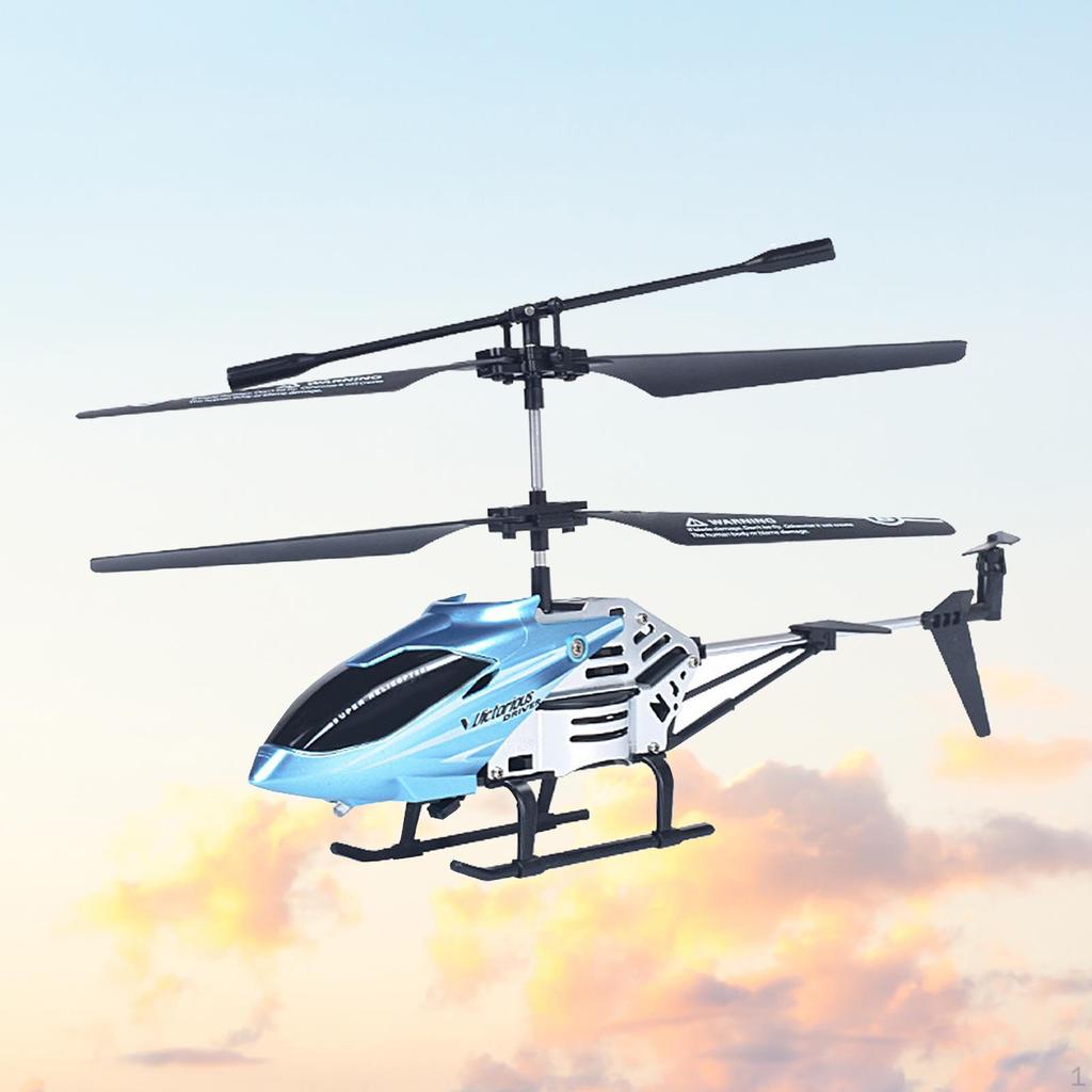 2 Channel RC Helicopter Remote Flying Altitude Glider Outdoor Toy for Beginner