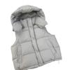 Hooded down cotton vest women's autumn and winter new thickened warm short vest jacket loose casual cotton clothes