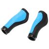 1 Pairset Bike Handlebar Cover Grips with Alloy Double Lock Anti Slip Cycling Handle GripBlue