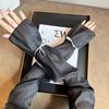 2pcs/set Sun Protection Bow Gauze Sleeves Fingerless Thin Breathable Long Arm Sleeves Sweet Silk Ribbon