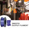 1.75mm PLA Filament Silk 3D Printer Filament, 1kg Spool for FDM Accessory Printers, Shiny Metallic DIY Ornaments and Models Printing Material