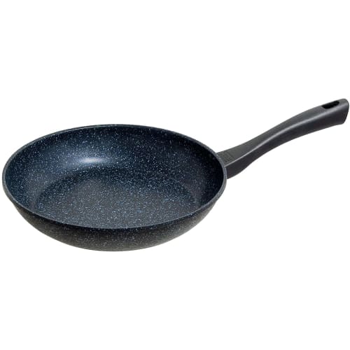 Tafuco Frying Pan, 26cm, Gas Stove Only, Ultra Lightweight, Diamond Marble Cast, Black, F-7152
