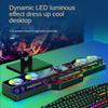 20W Gaming Bluetooth Speaker Seven Color Spectrum Lighting Home Desktop