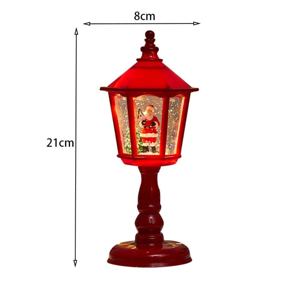Lumină de noapte Moș Crăciun Decorațiune de Crăciun iluminată Cadouri Felinar de Crăciun Articole de petrecere