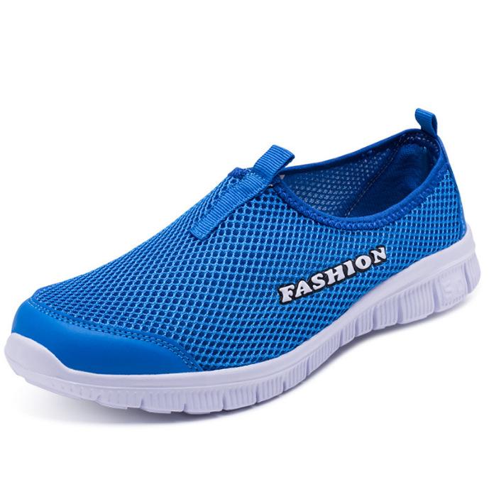 Outdoor travel summer couple sports mesh running shoes sports single shoes spring and summer
