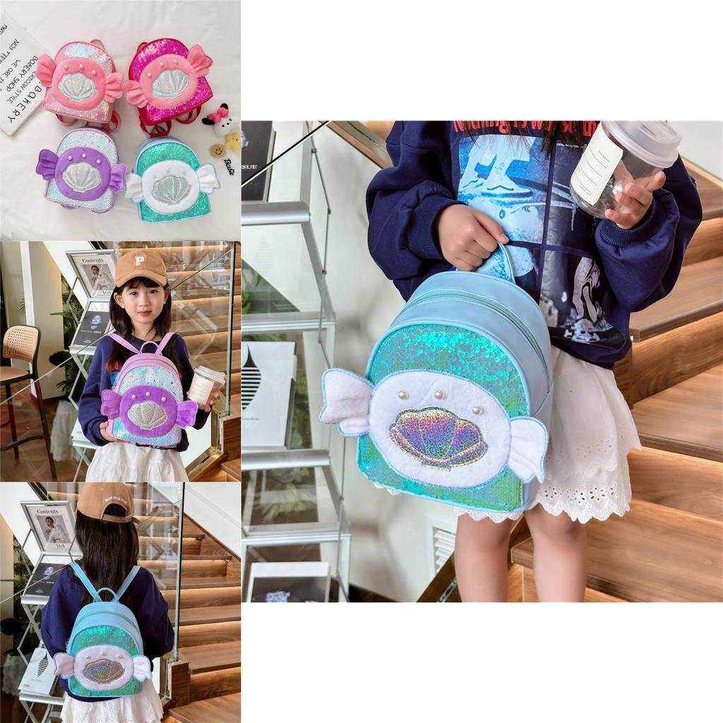 Entzückender Koreanischer Stil Bunter Schulrucksack für Jungen und Mädchen Leichte Kindertasche