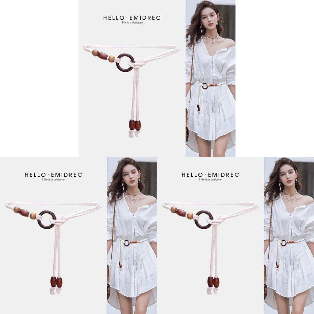 Bohemian Waist Chain For Women With Tassel Decor Summer Festival Accessory