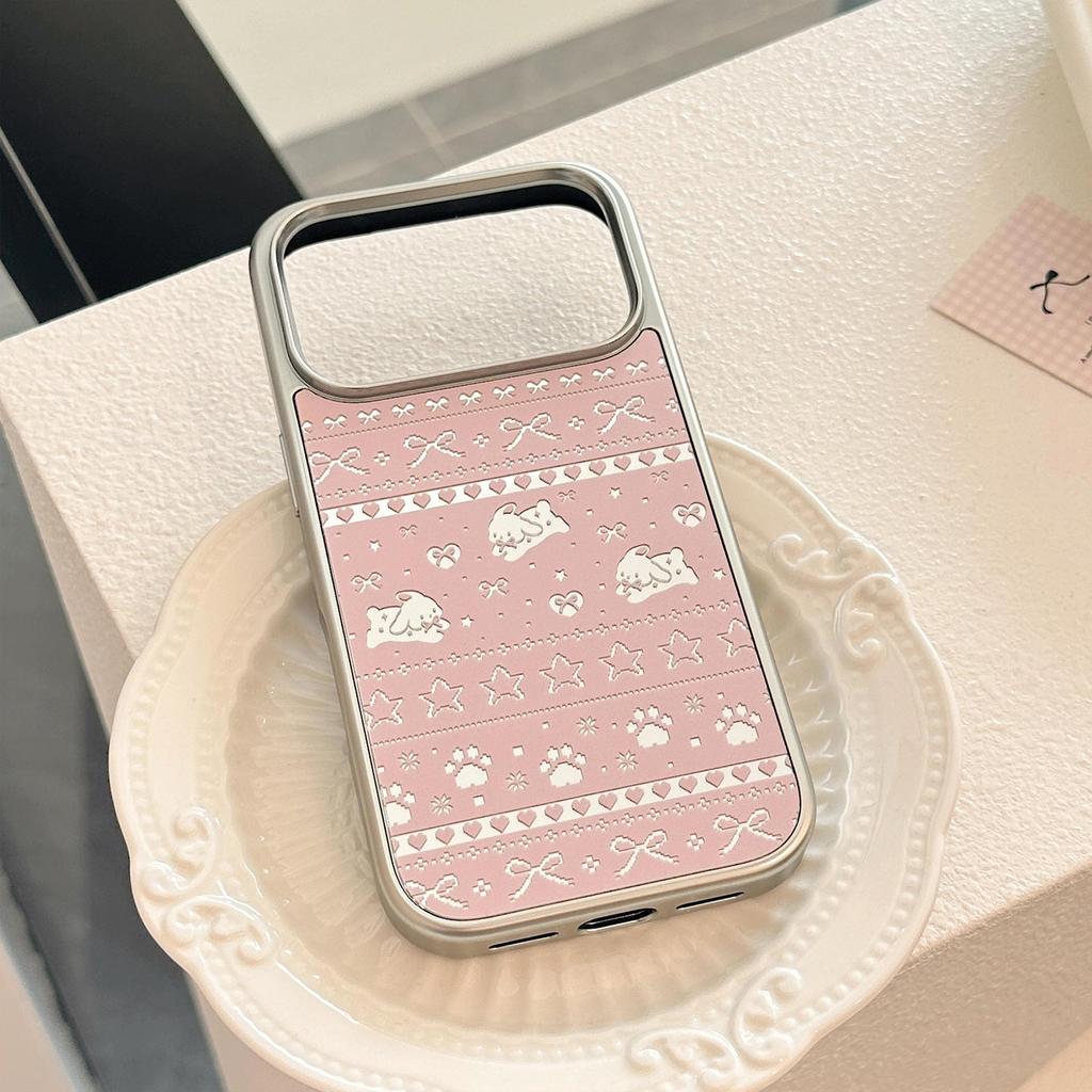 Pink Bunny Phone Case for iPhone 16, iPhone 17, and iPhone 17 Pro Max