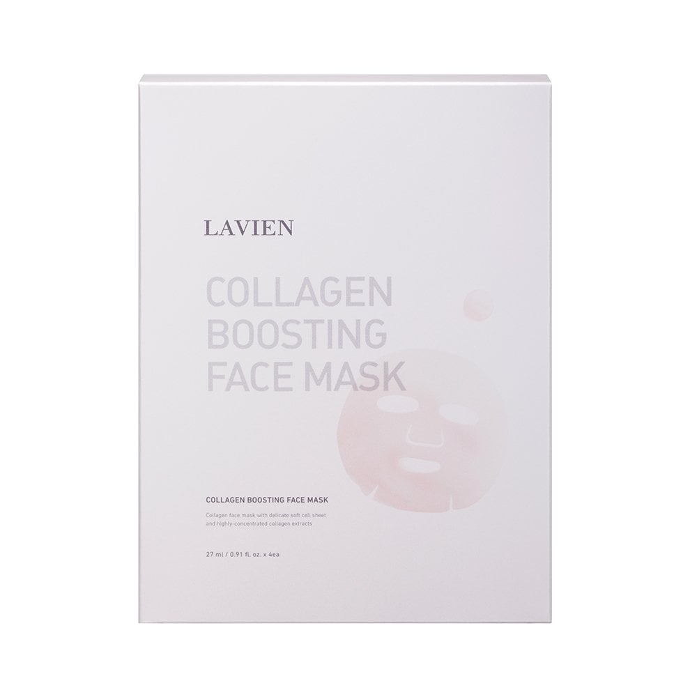 

[LAVIEN] Collagen Boosting Face Mask 27ml x 4 sheets