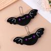 2 Stück Niedliche Stoffplüsch Fledermaus Schlüsselanhänger Halloween Mini Plüschpuppe Taschenanhänger Mehrfarbig Schlüsselzubehör Geschenk