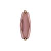 Coach Avery 20 Metal Solid Color Logo Zipper Closure Cow Leather Hand Crossbody Shoulder Bag Small Size Women's Soft Pink