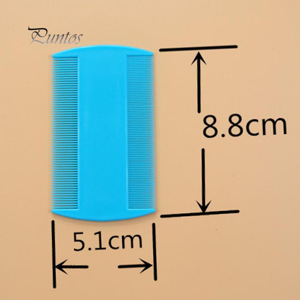 Nissenkamm, Staubentferner, feine Zahnung, Kopfläuse-Haarkämme