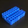 32 Hole Hex Screwdriver Head Organizer | Compatible with 1/4 Inch Hex Handle, Durable PVC Portable Tool Accessories Storage Box