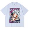 230 g/m² 100% Baumwolle Dandadan V18 Okarun Print Unisex Schweres Baumwoll-T-Shirt