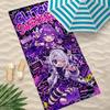 Game Yunyun Syndrome Towel Towel Beach Towel Oversized Quick Dry Towel Absorbent Soft Swim BeachTowels for Men Women