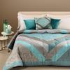 Plaid Gran Scaldotto Double Bed Regency In Combed Cotton 270X270 250 Gr/mq
