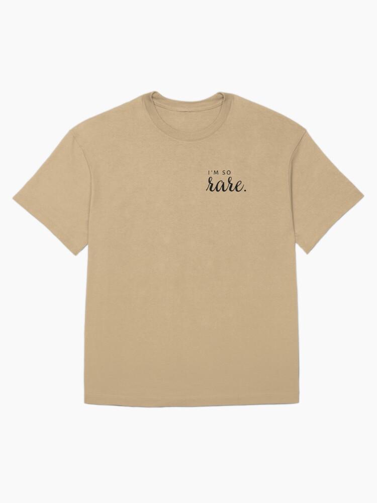 Ich bin so selten. Übergroßes T-Shirt