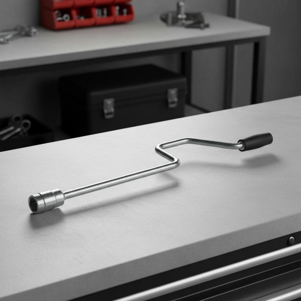 Stabilizer Jack Crank Handle Z-Shaped for Caravan Owners