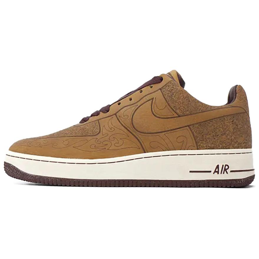 Nike Air Force 1 Laser Unisex Sneakers Brown Medium-Brown Medium-Brown-Sail-El-Dorado 308430-221