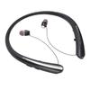 Neckband Retractable Bluetooth 5.3 Earbuds IPX5 Sweatproof 24h Battery Life Wireless Noise Cancelling Stereo Headphones