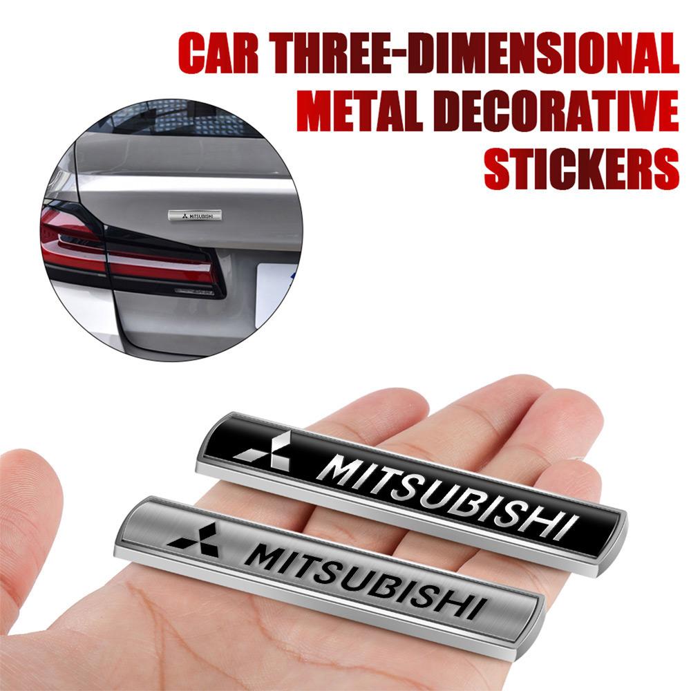 Car Styling Emblem Car Body Side Window Badge Sticker For Mitsubishi L200 Xpander Pajero Montero Attrage Montero Triton Delica